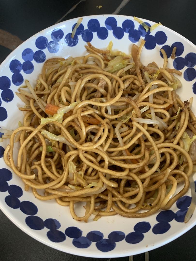 豉油皇炒面，最详细的教程，家常做法