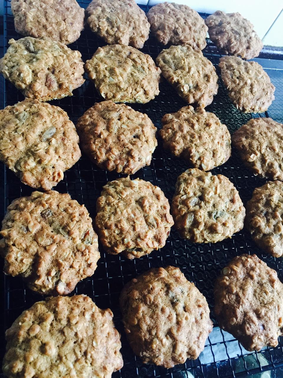 葡萄干麦片曲奇 Oats Cookies