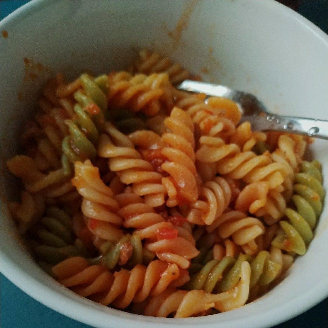 番茄螺旋意大利面