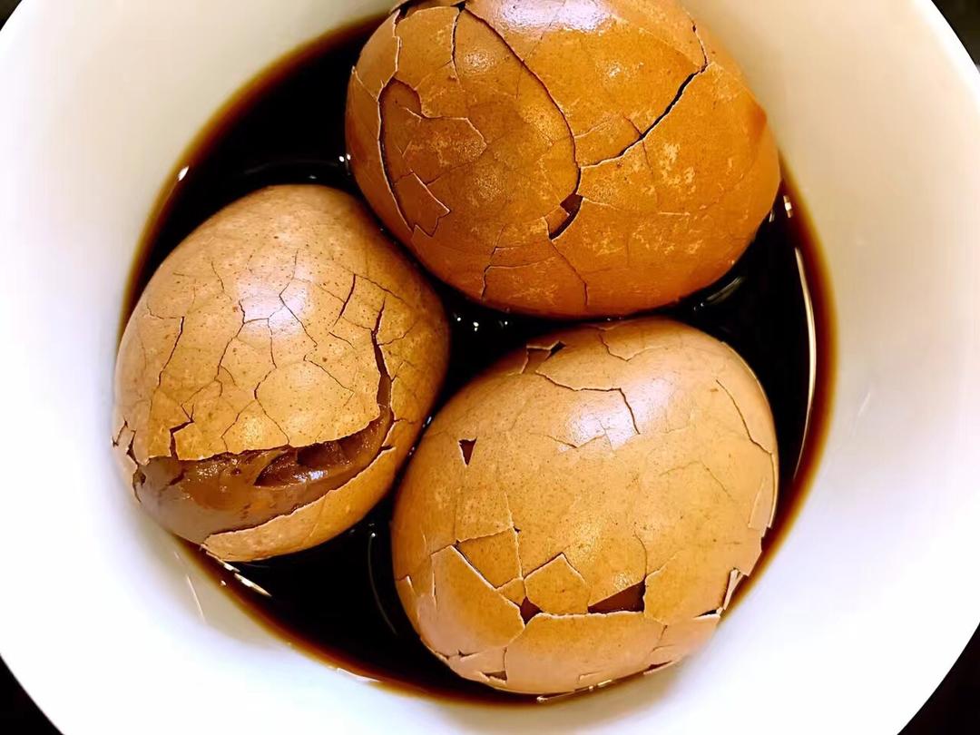 电饭煲煮五香茶叶蛋