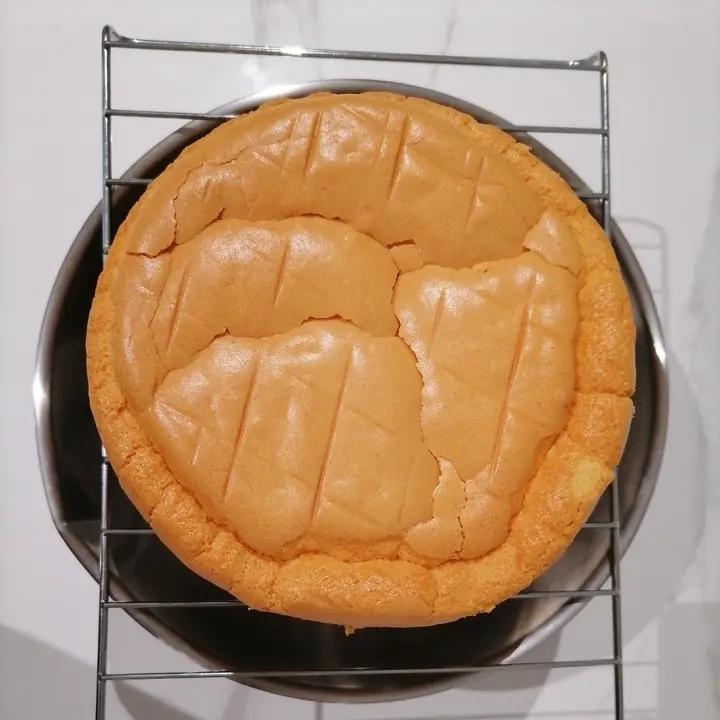 6寸原味戚风蛋糕