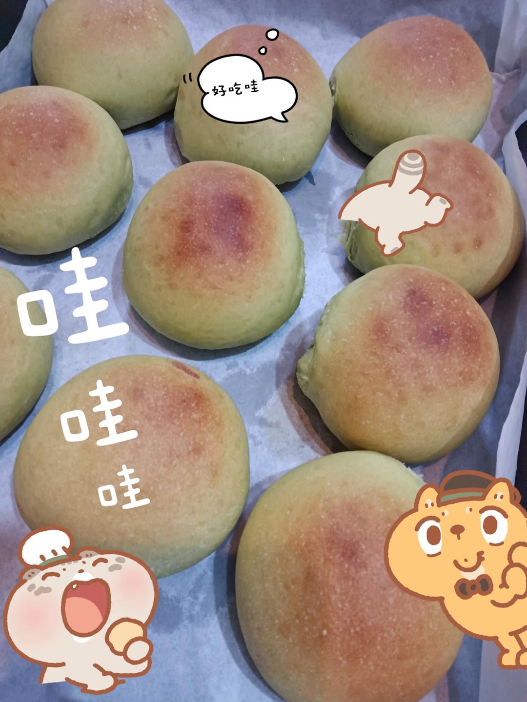 🍞超软糯艾草奶香吐司面包—下厨房独家原创