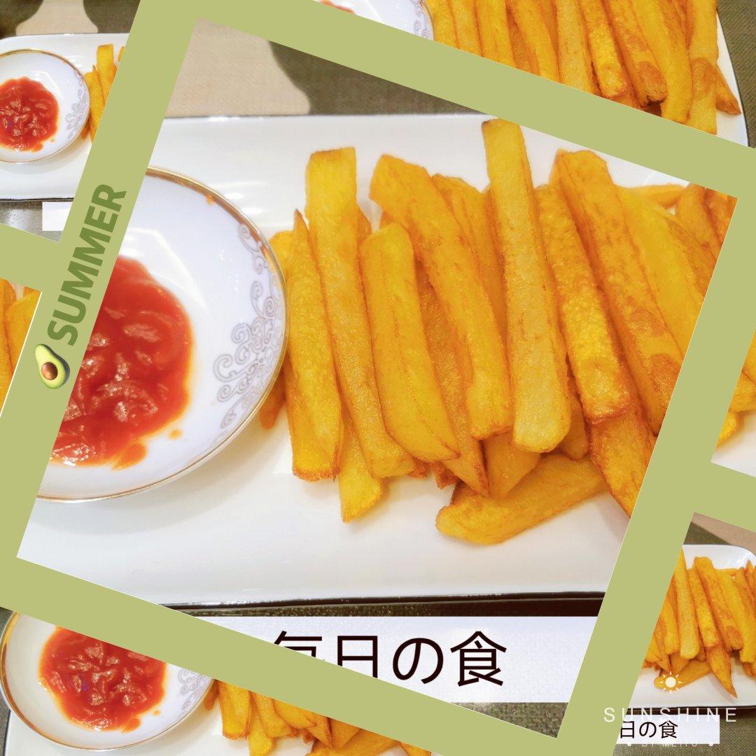 自制炸薯条