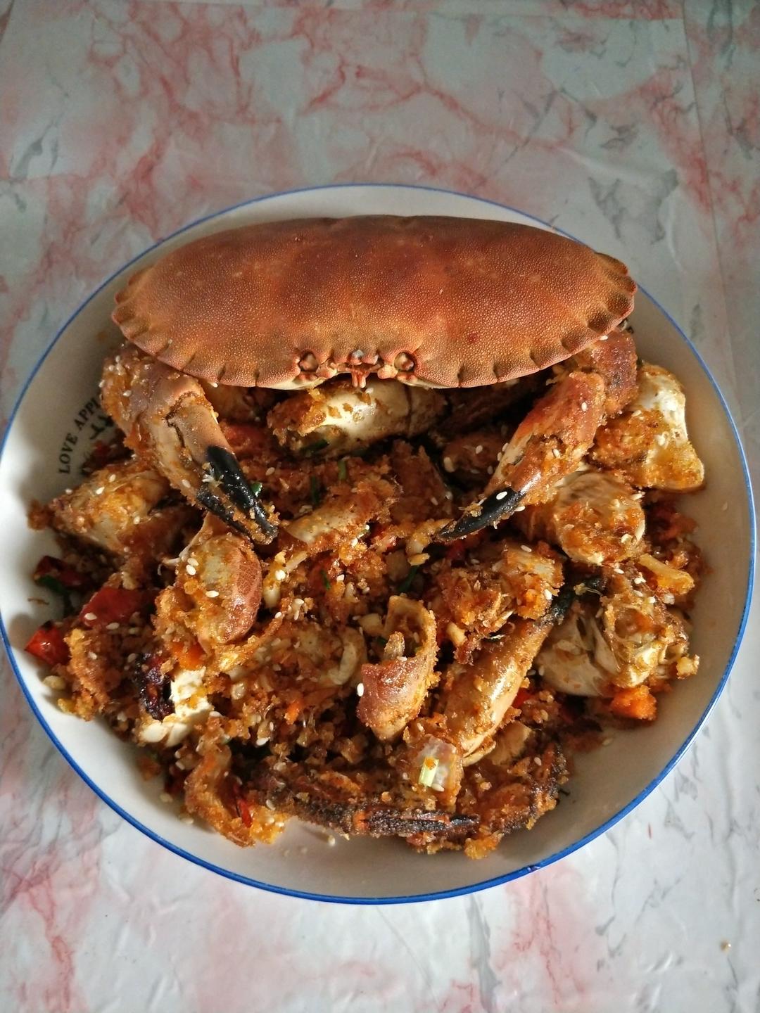 避风塘炒蟹
