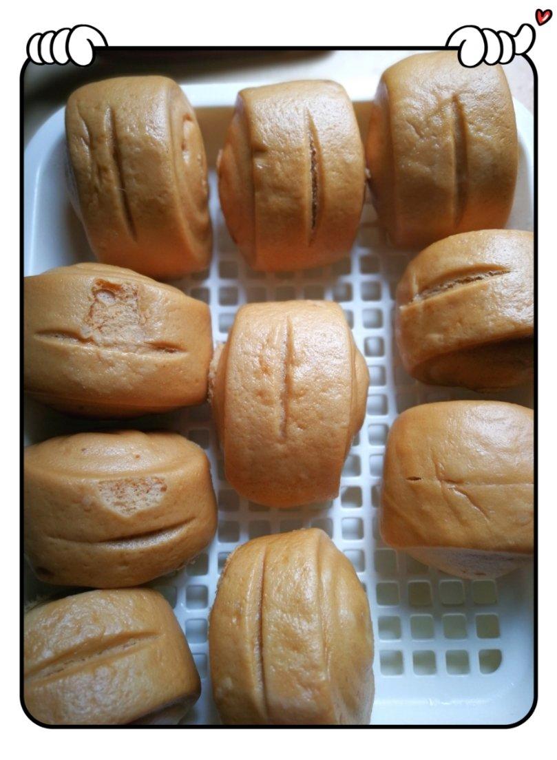 有料的红糖馒头（土豪包）