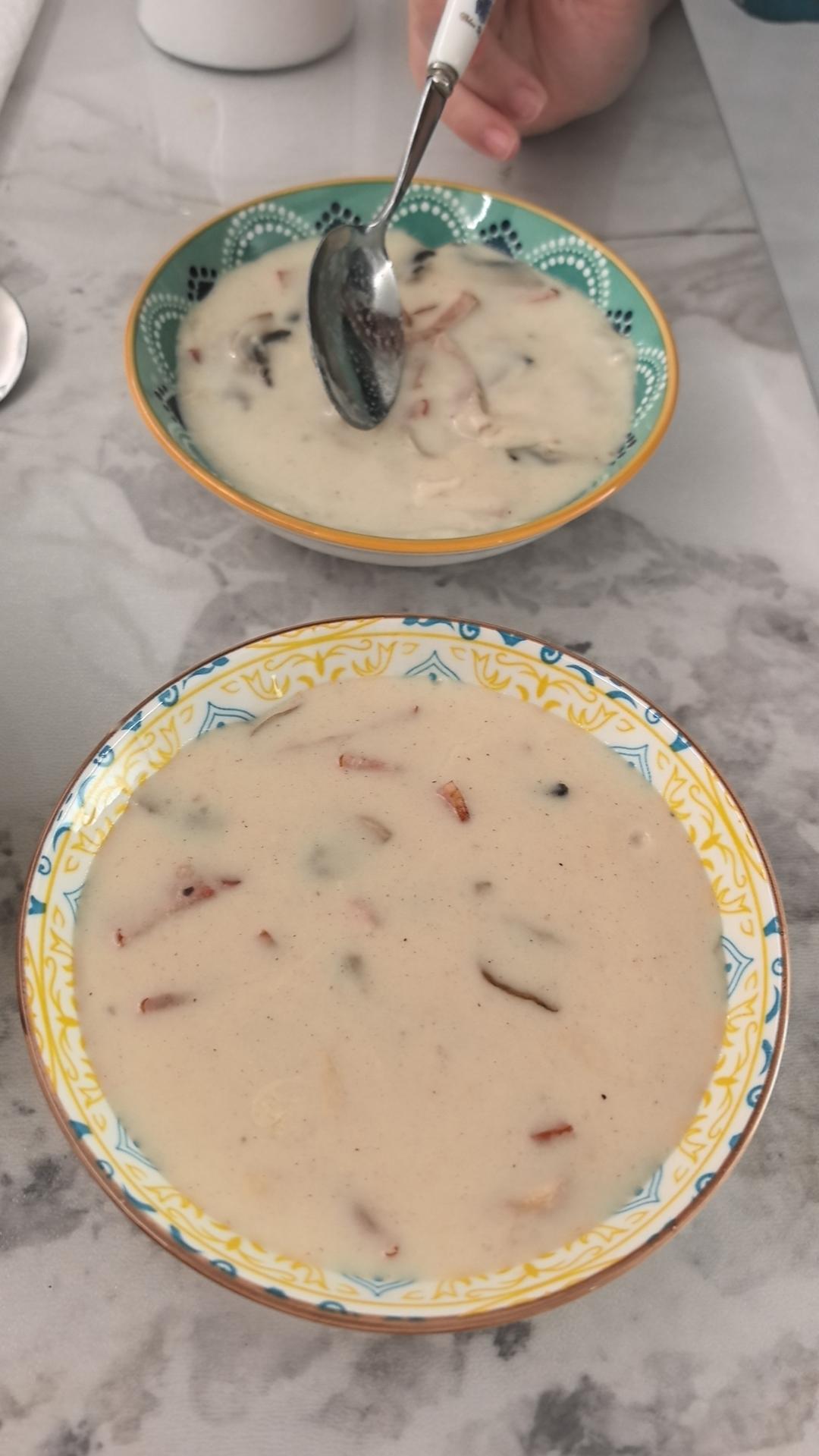 奶油蘑菇汤（完美比例版）