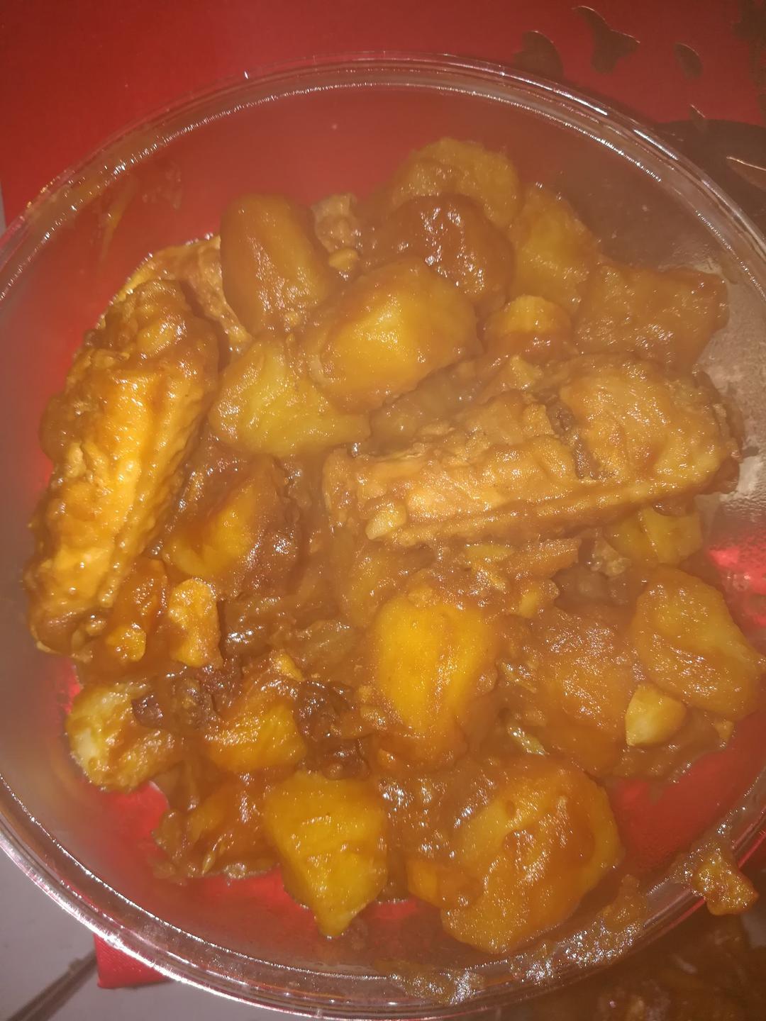 土豆炖鸡翅（快手零失败）