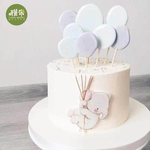 生日蛋糕裱花造型创意图鉴赏大全的做法 步骤64