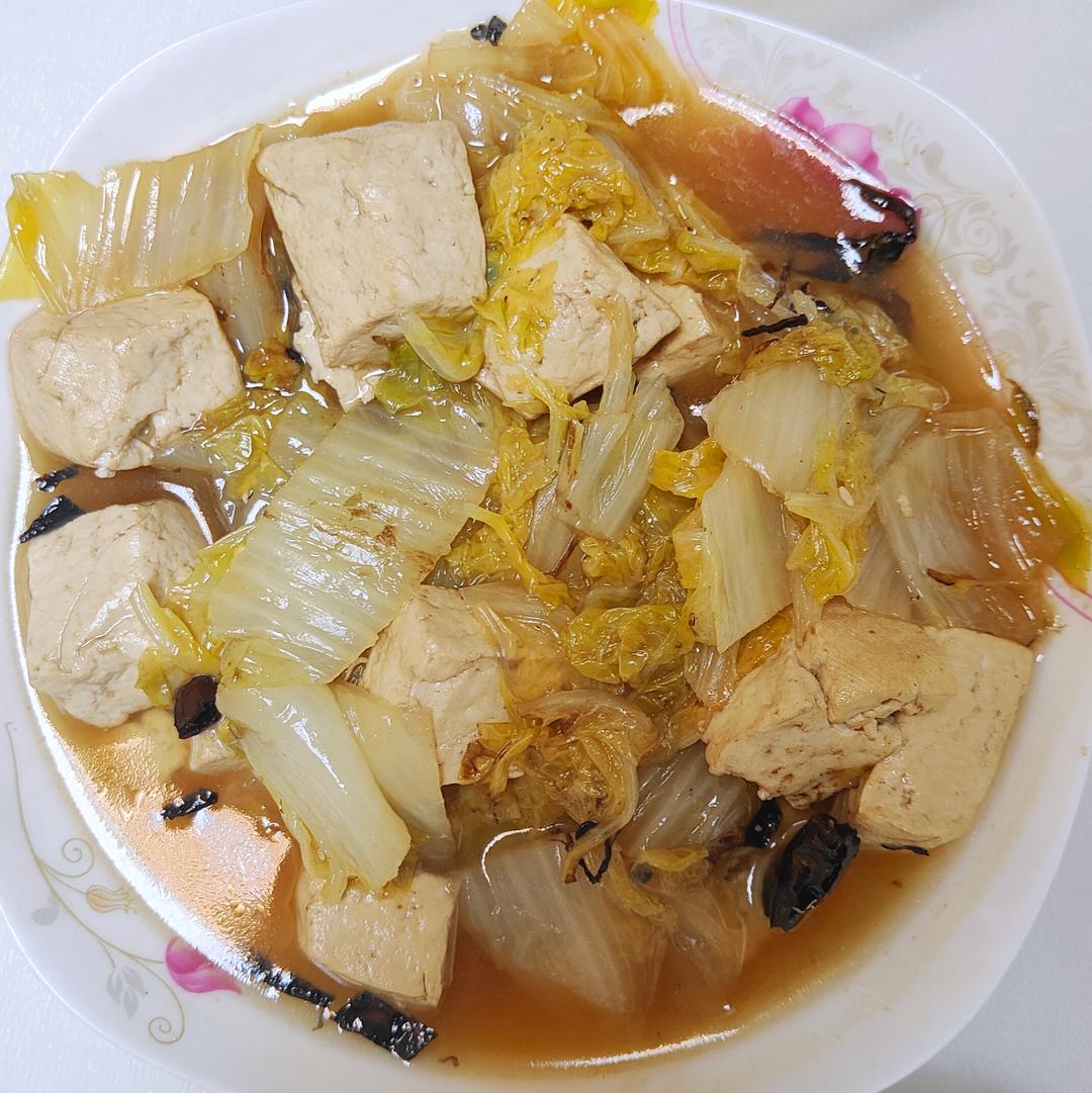 白菜炖豆腐