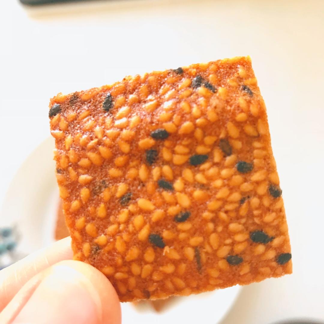 芝麻薄饼