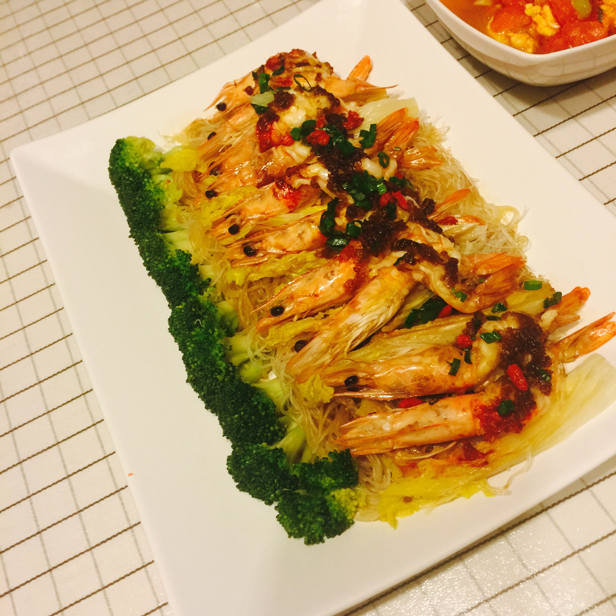 蒜蓉粉丝蒸虾