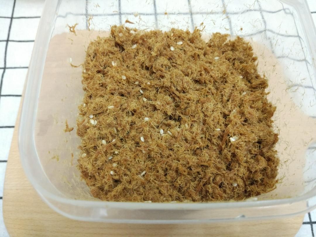 面包机自制肉松