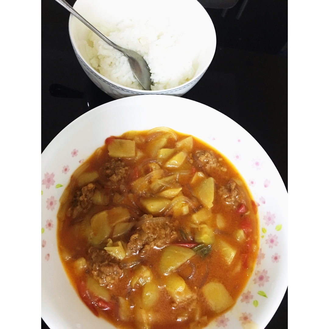 茄子炒西红柿