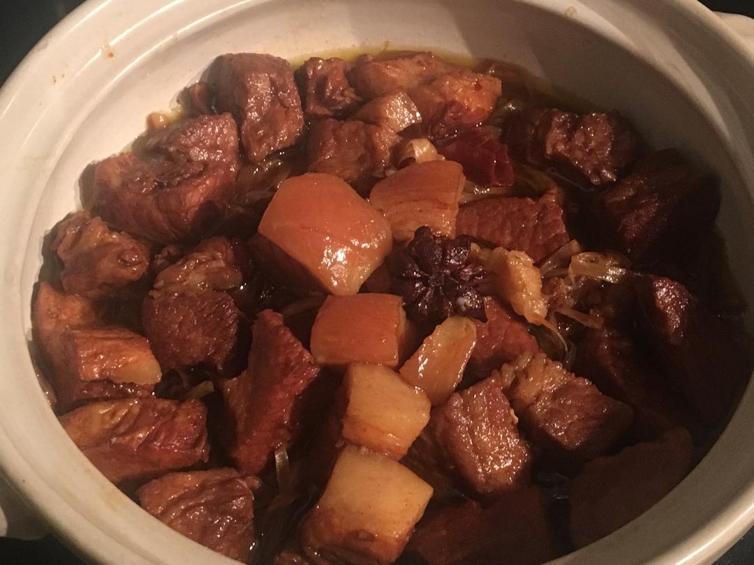黄花菜炖肉