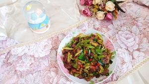 祖传下饭菜——小炒熟牛肉的做法 步骤12