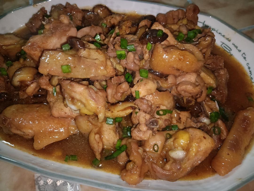 香菇滑鸡