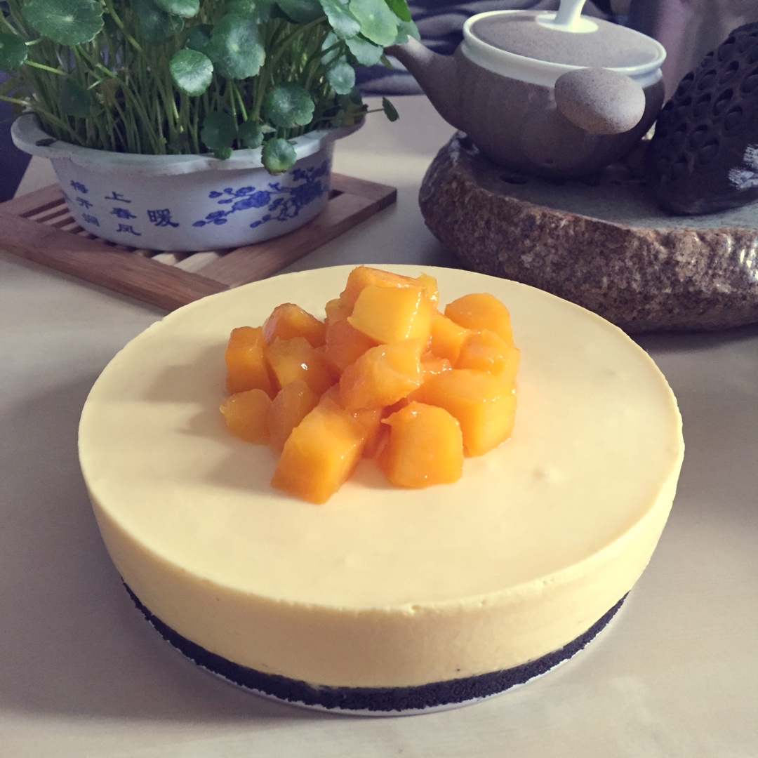 【视频】芒果慕斯（6寸） | 含镜面果胶配方