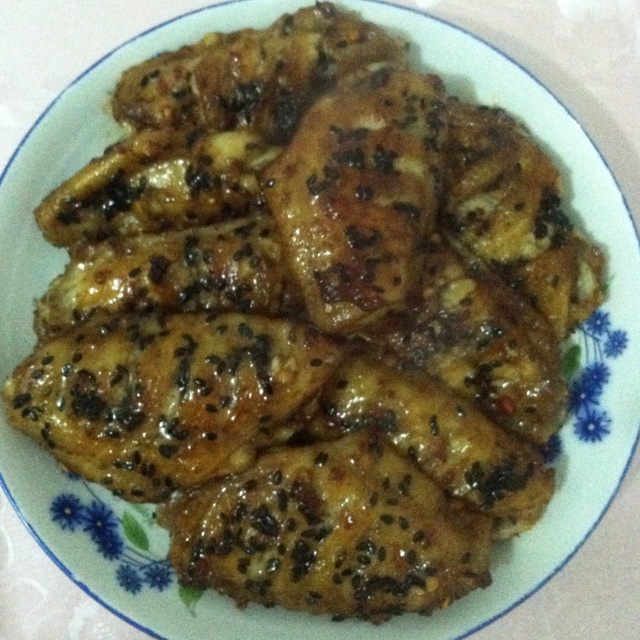 香辣烤鸡翅