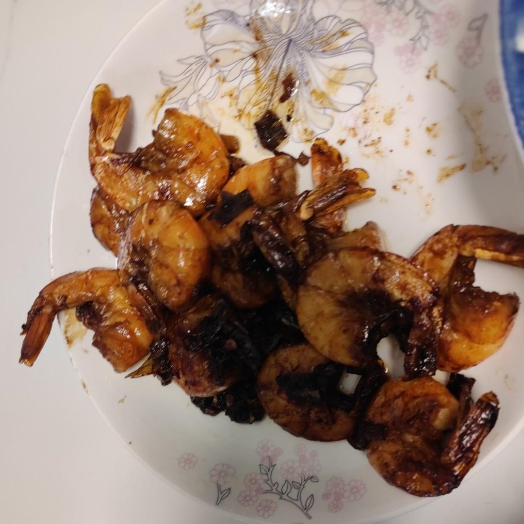 家庭版油焖大虾