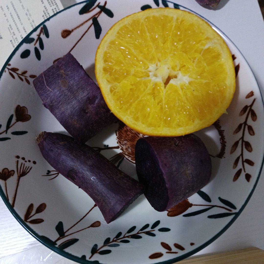 低卡主食～蒸紫薯