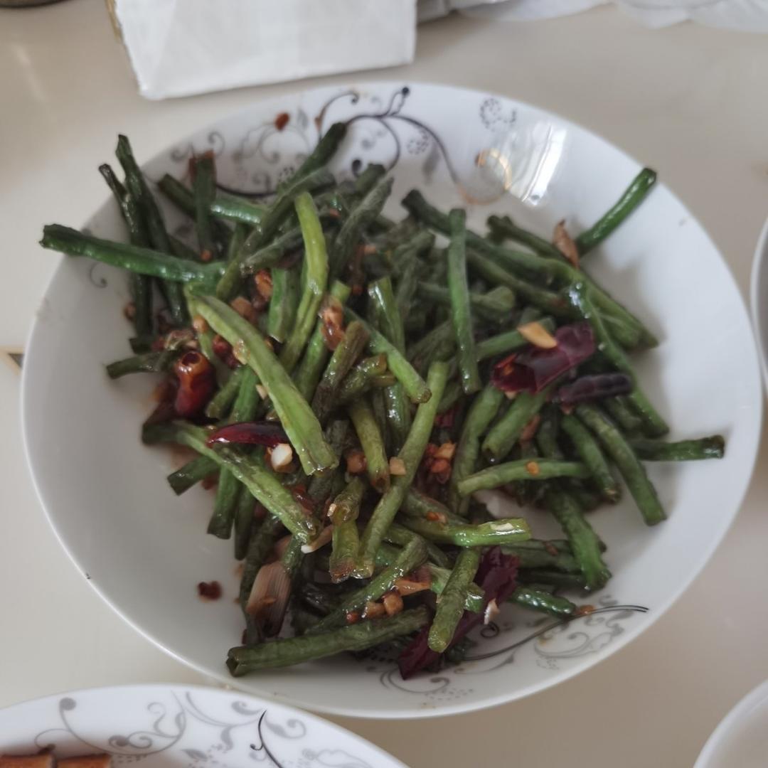 超级好吃的干煸长豆角