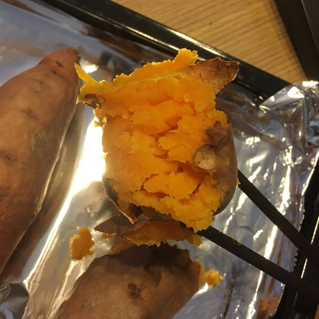烤红薯烤箱版