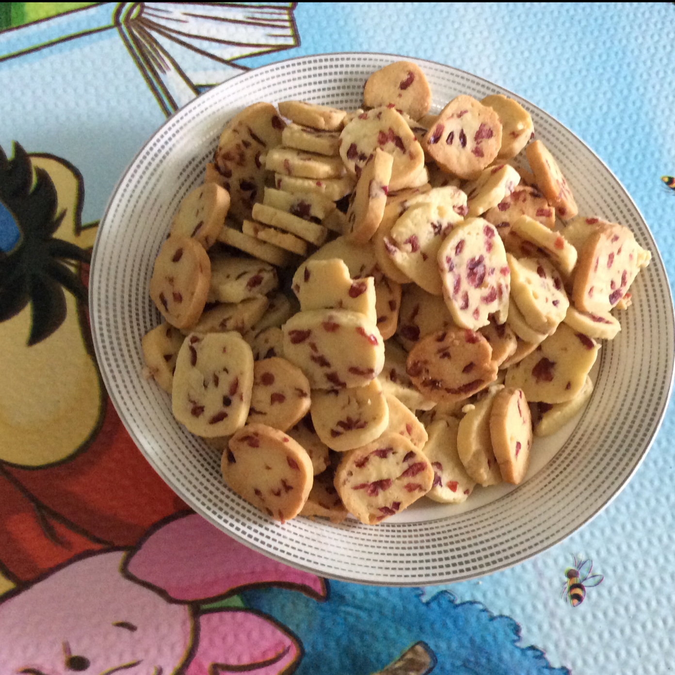 低糖少油版蔓越莓饼干