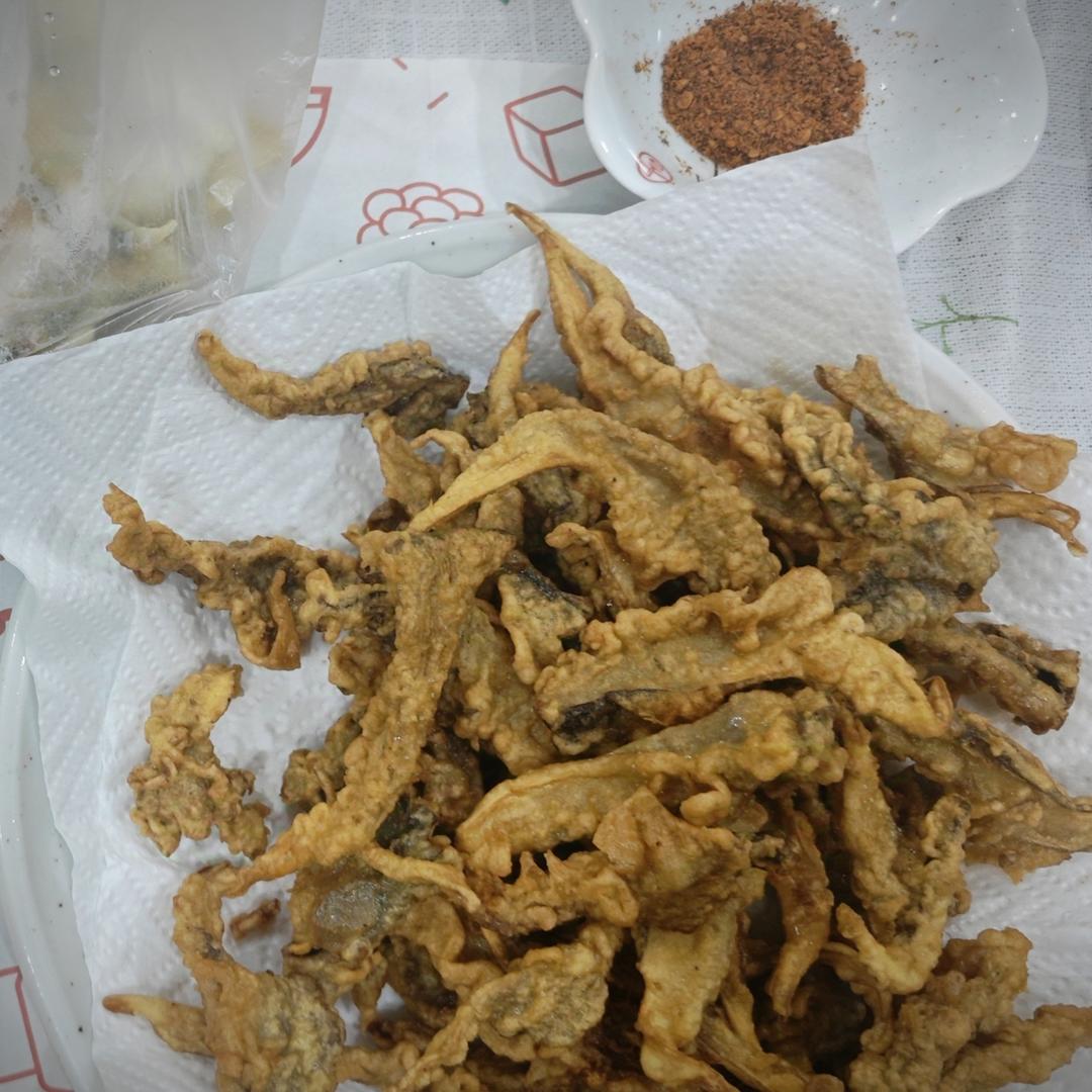 炸蘑菇