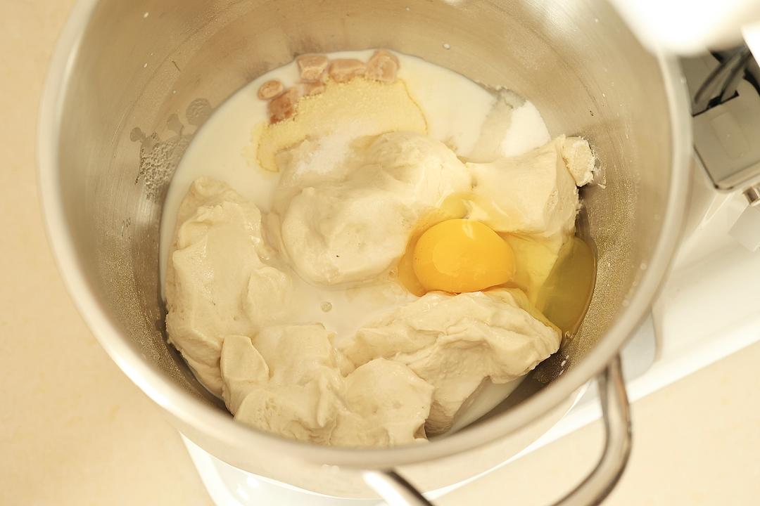 纯奶手撕吐司的做法 步骤1