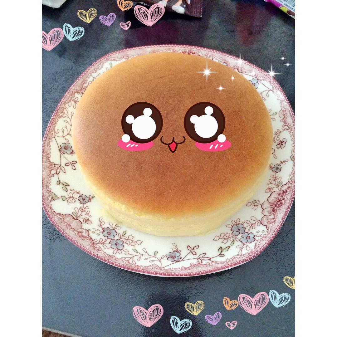 轻乳酪芝士蛋糕6寸#皮黑森林#