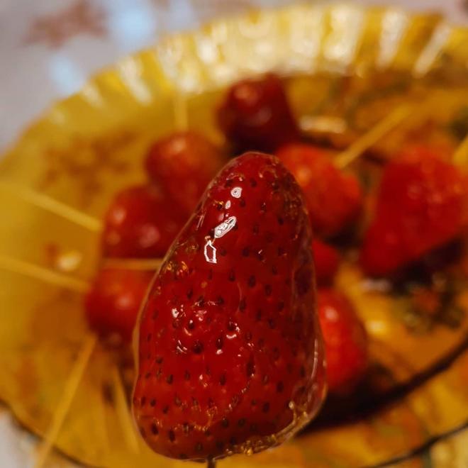 糖葫芦之冰糖草莓的做法