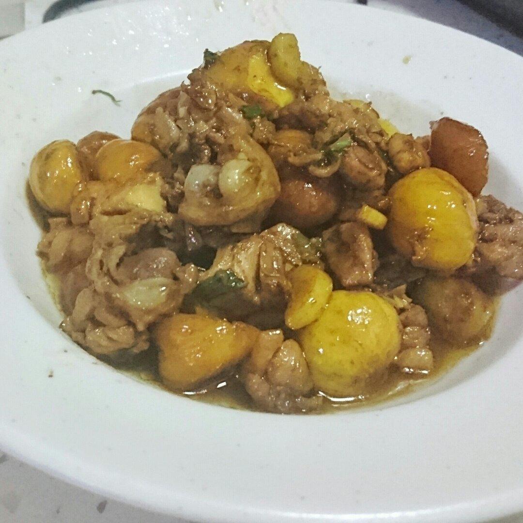 板栗烧鸡