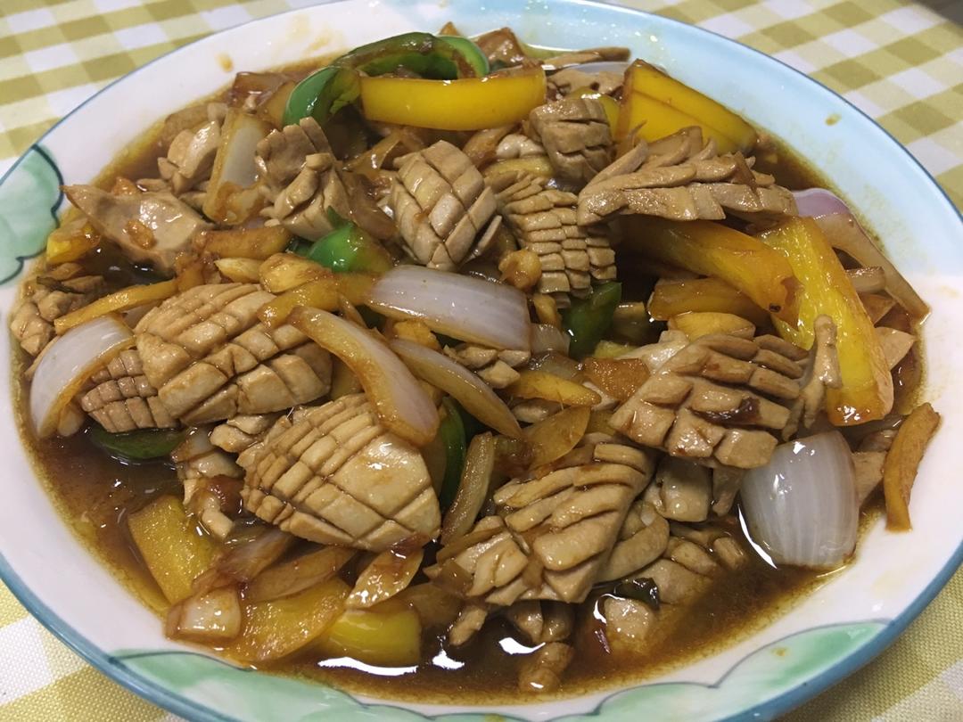 爆炒腰花