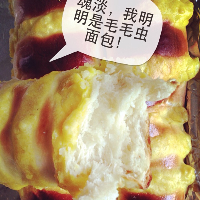 毛毛虫面包