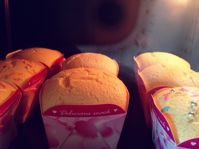 消耗淡奶油之作——淡奶油小蛋糕