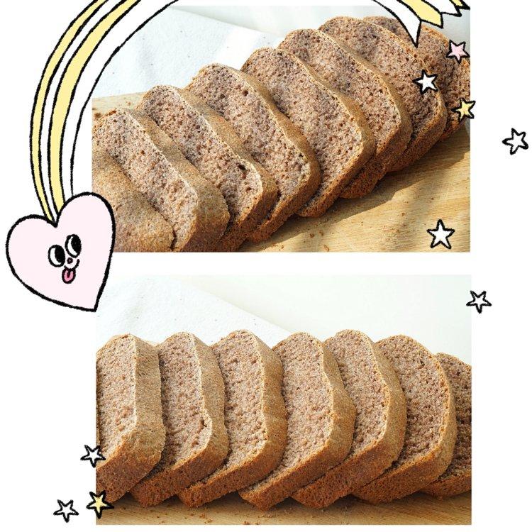 100%全麦面包（面包机版）