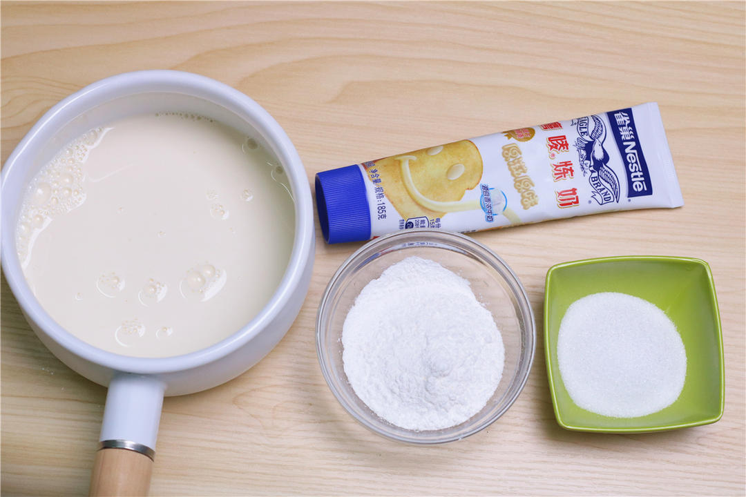 纯奶手撕吐司的做法 步骤1