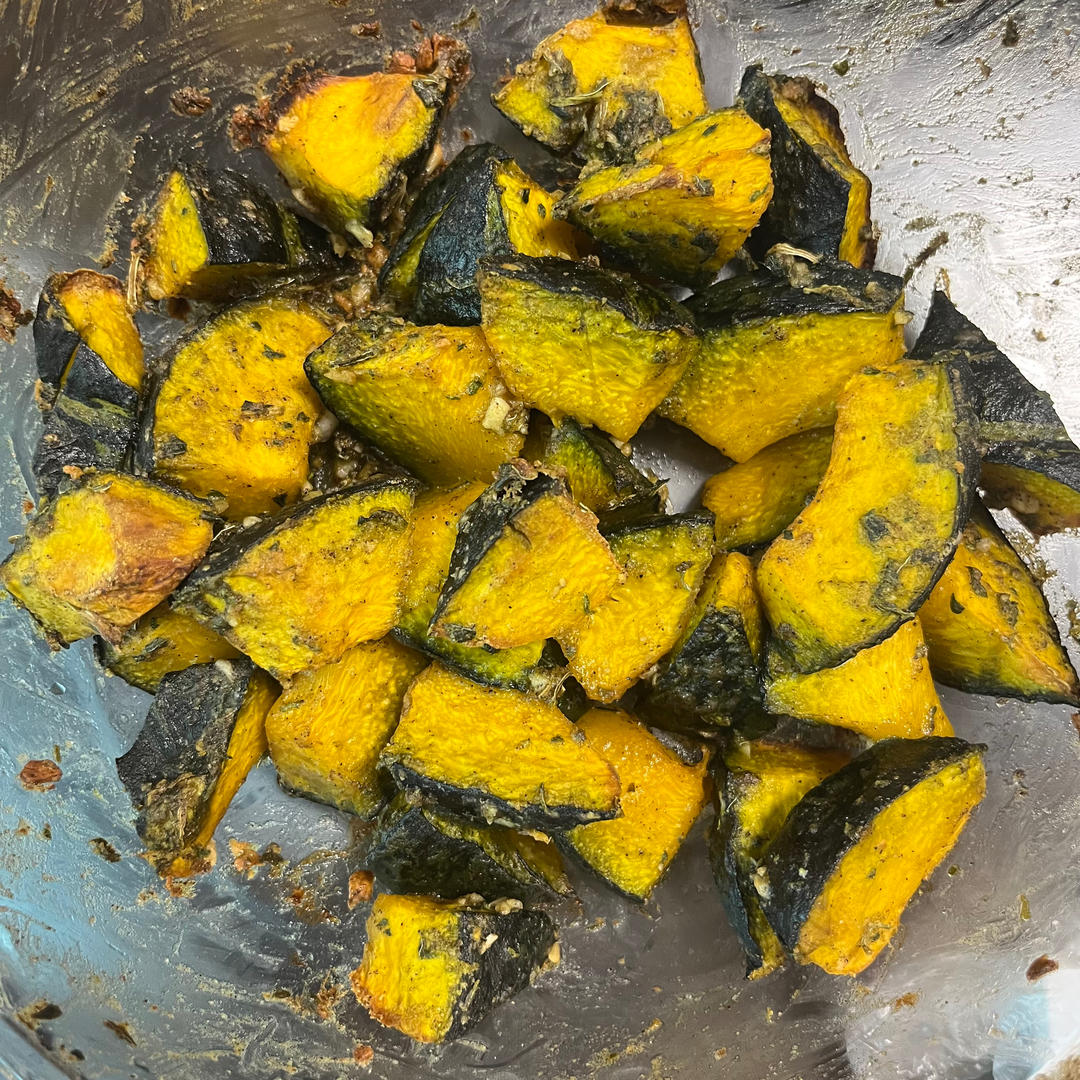蒜香烤南瓜