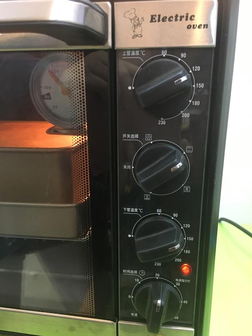 像海绵一样的水浴戚风蛋糕9寸方盘