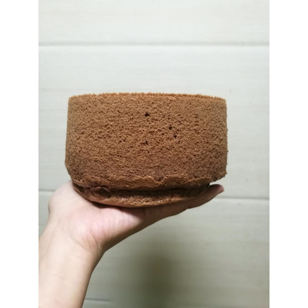6寸可可蛋糕