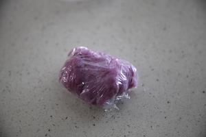 紫薯芋头冰皮月饼的做法 步骤6