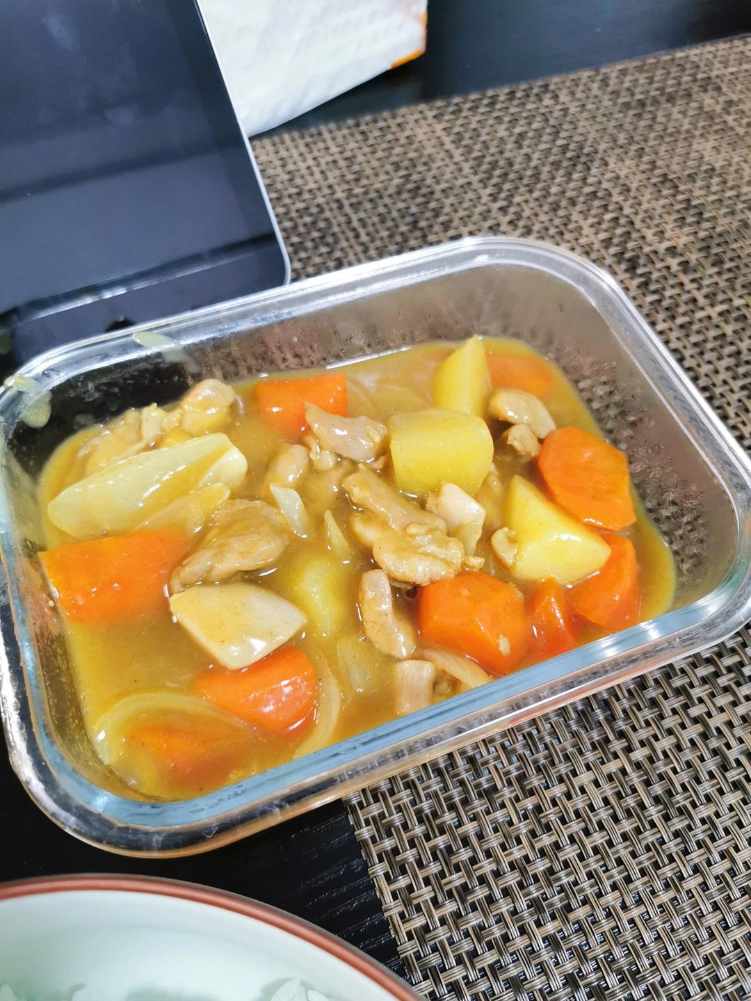 教你做好吃的咖喱鸡腿饭