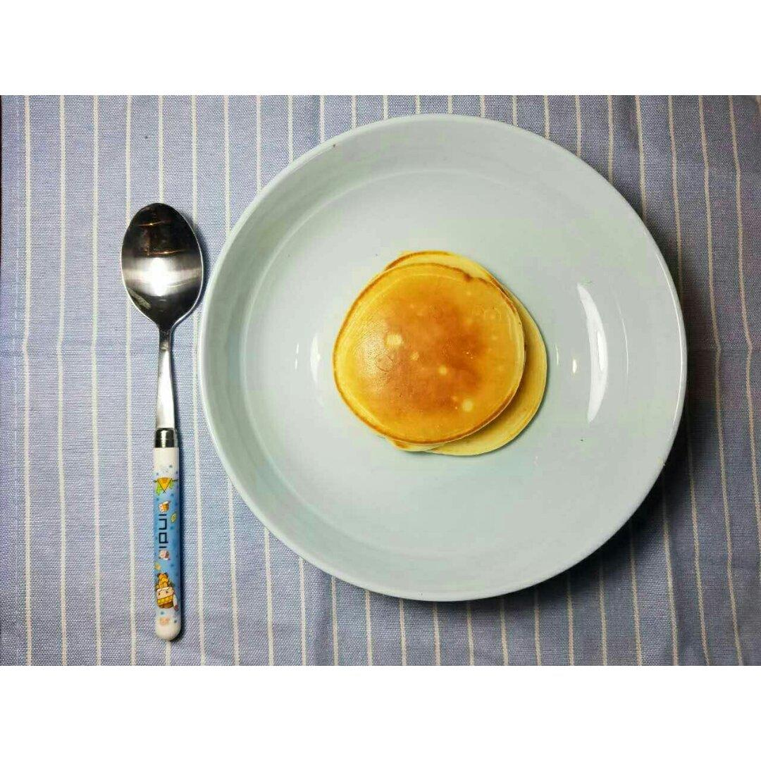 超级简单pancake【无黄油健康版】