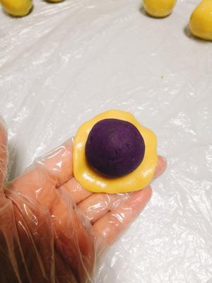 紫薯月饼  附紫薯馅的做法 步骤9