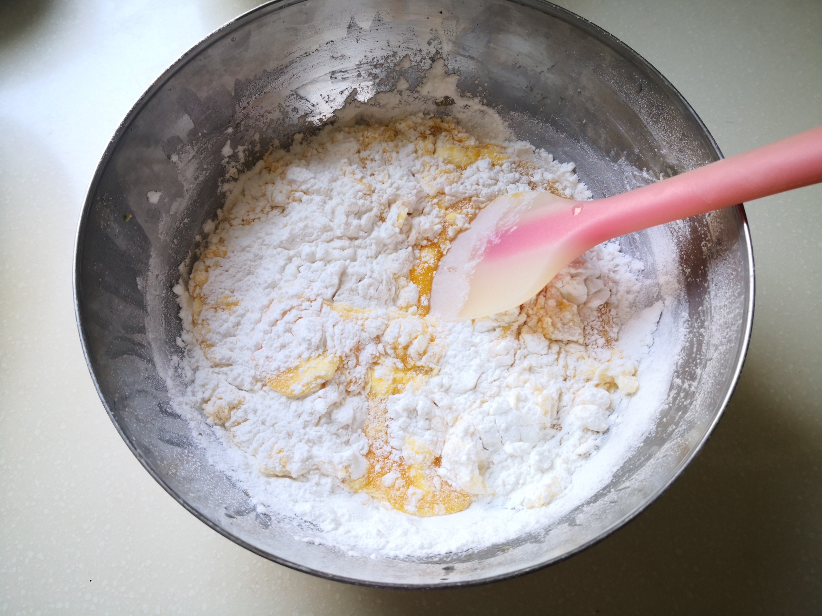 柠檬椰奶糯米蛋糕的做法 步骤3