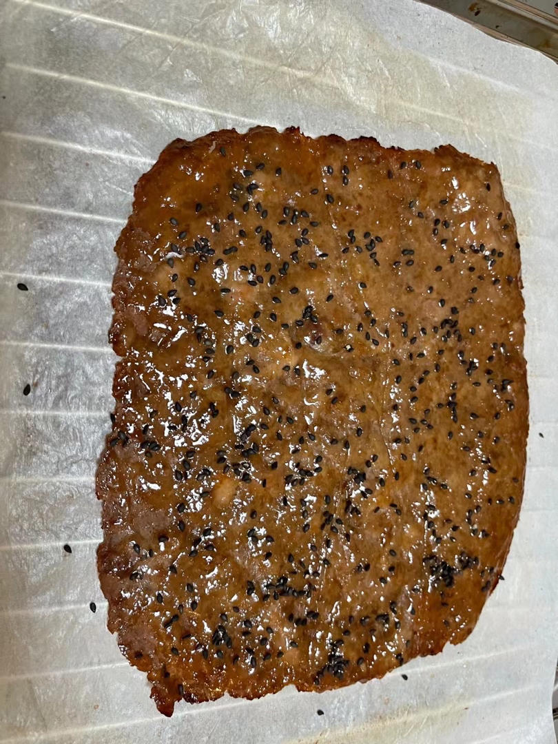 蜜汁猪肉脯（烤箱版）
