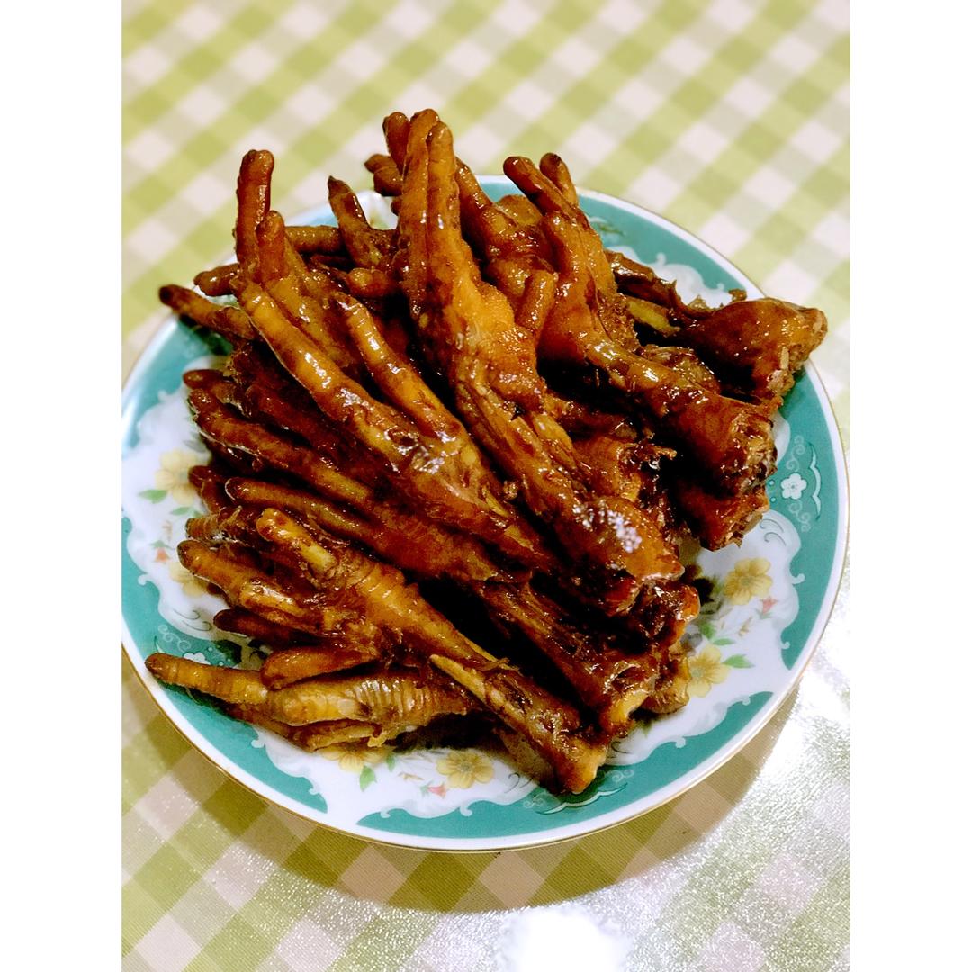 秘制红烧鸡爪