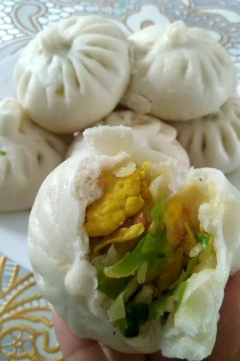 纯手工包子