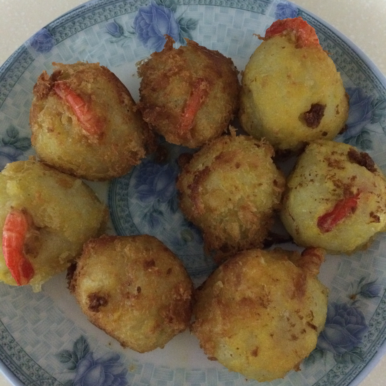 土豆虾球