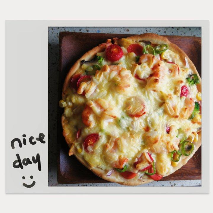 8寸披萨饼皮做法（🉑️厚🉑️薄，🉑️脆🉑️软）4张